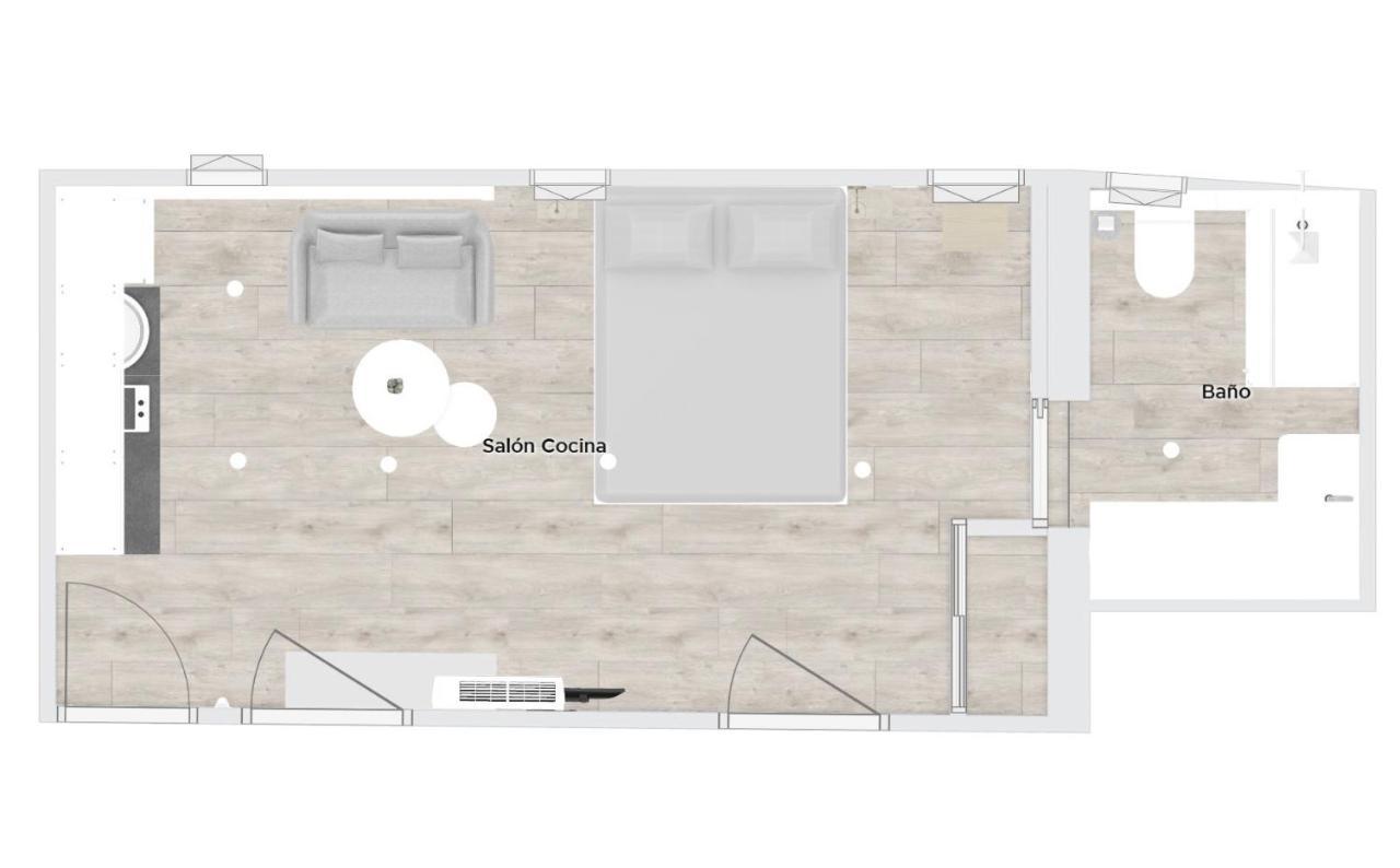 Apartamento Madrid Junto Palacio Real Екстер'єр фото